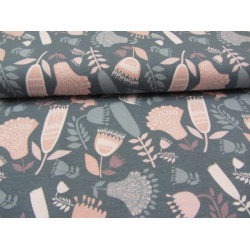 Jersey Bumenr rosa grau